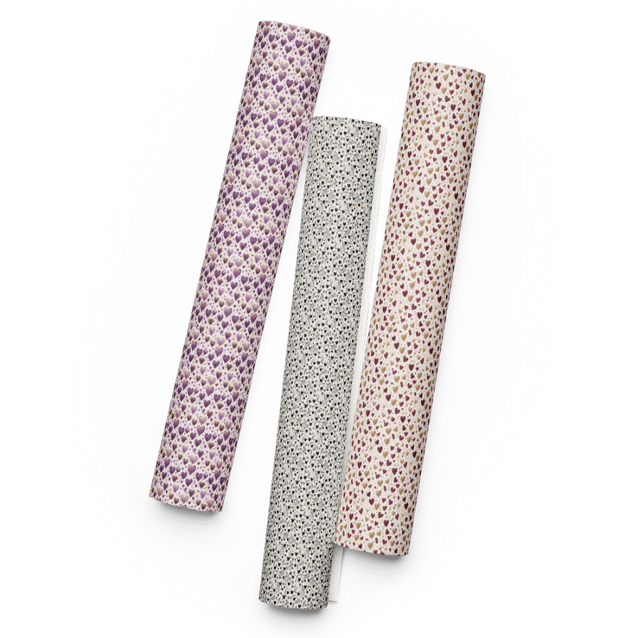 Valentine Hearts Wrapping Paper - Set of 3 product image (10)