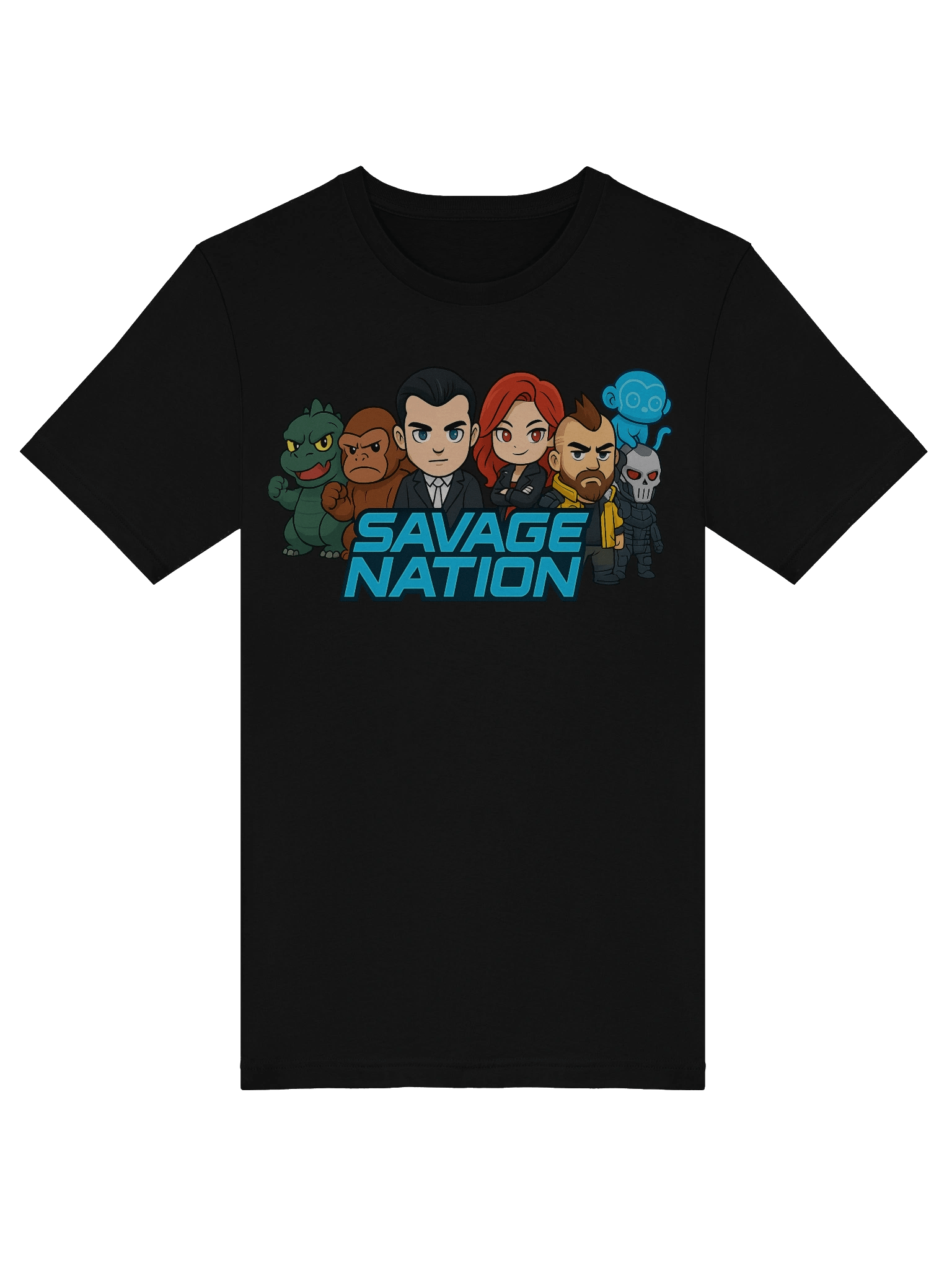 Savage Nation Illustrated T-Shirt product image (32)