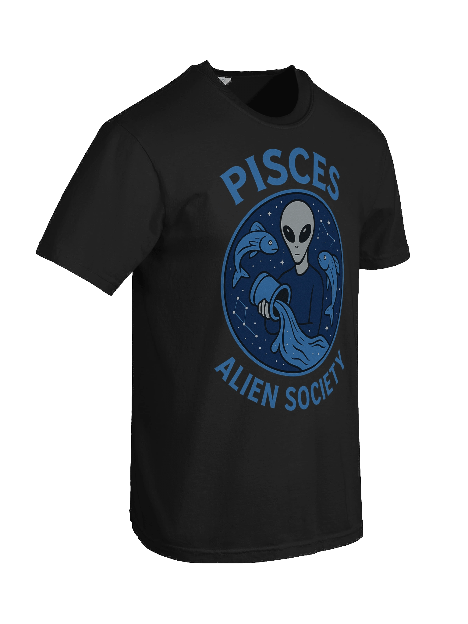 Pisces Alien Society Cotton Tee product image (8)