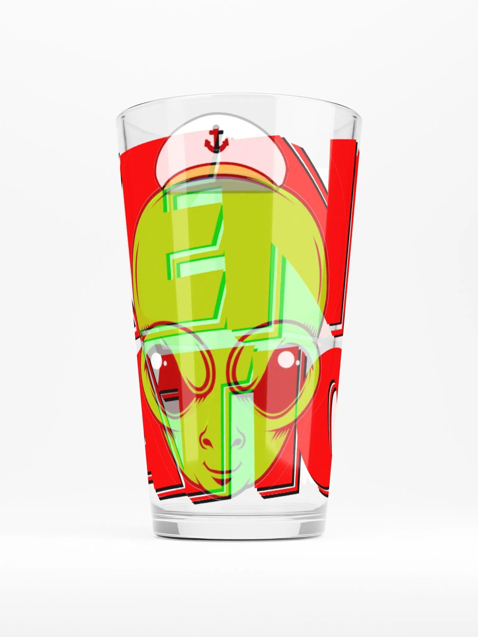 Xenu Nation Shaker Pint Glass product image (1)