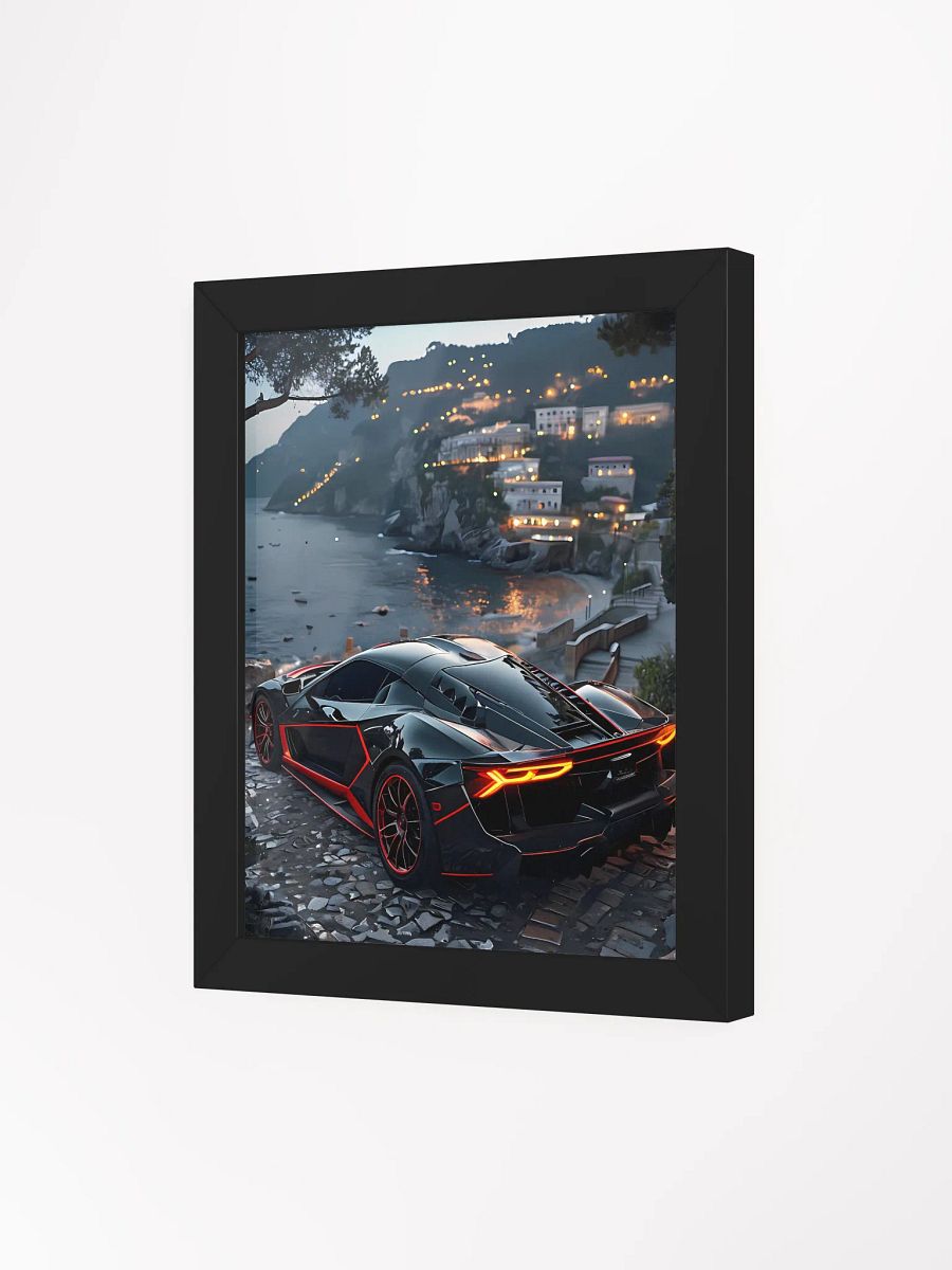 Sleek Coastal Drive Matte Poster product image (4)
