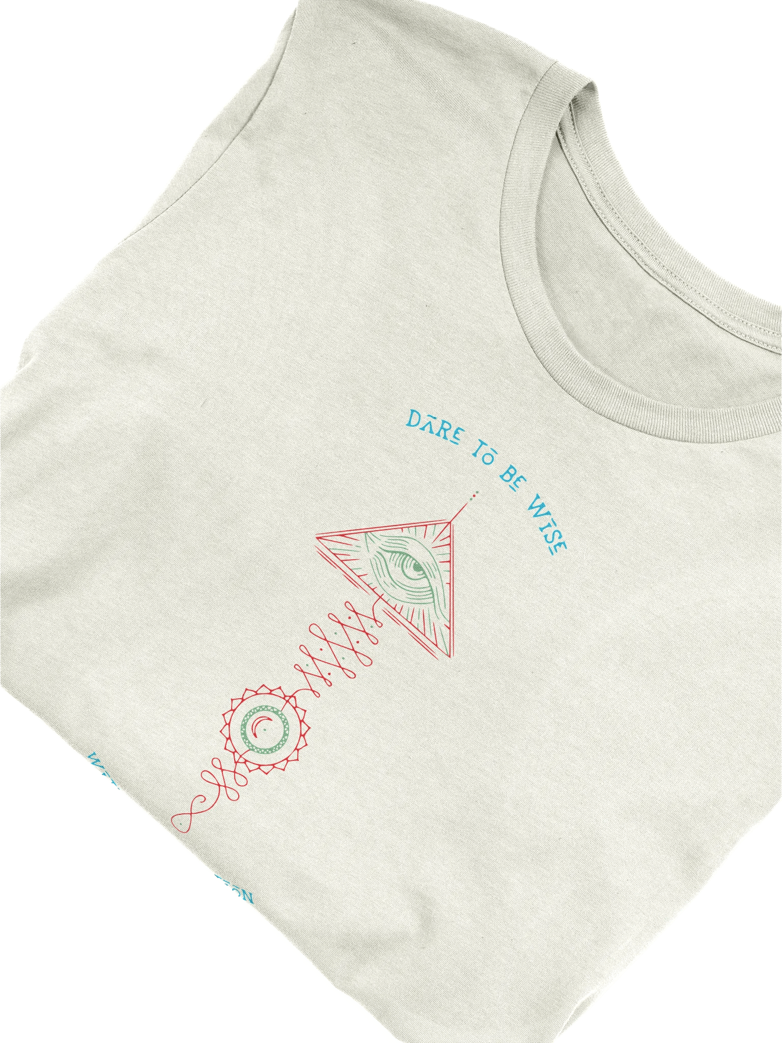 Dare To Be Wise Mystic Eye Symbol Unisex T-Shirt product image (6)