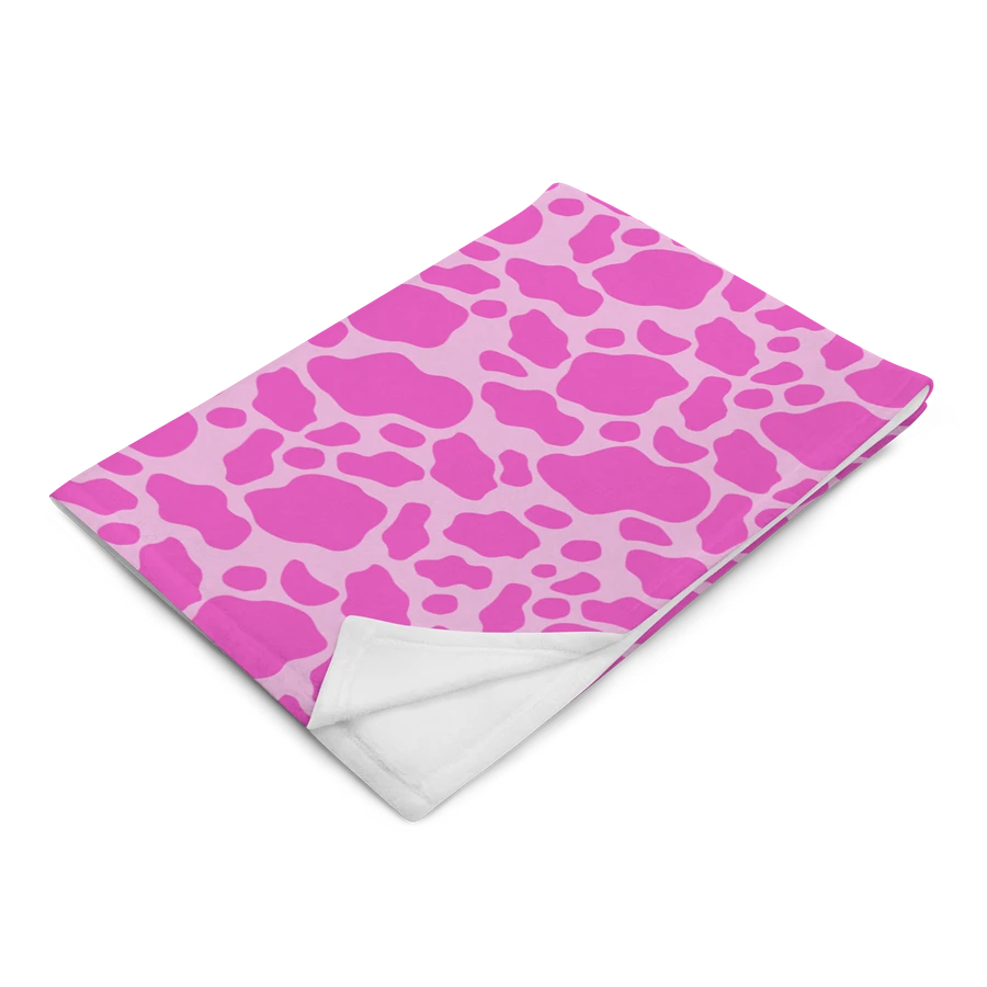 Pink Cow Skin Blanket product image (5)