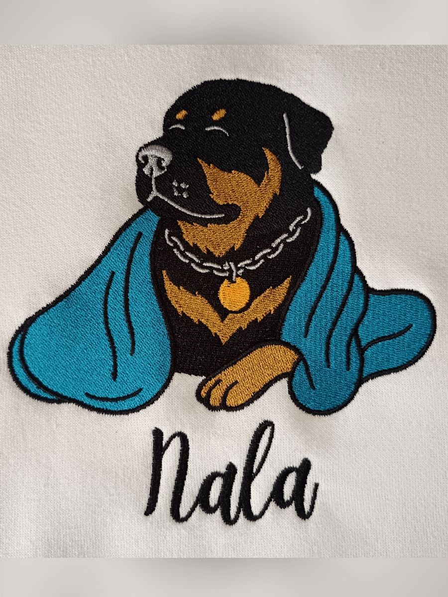 NALA💙 / EMBROIDERED HOODIE product image (6)