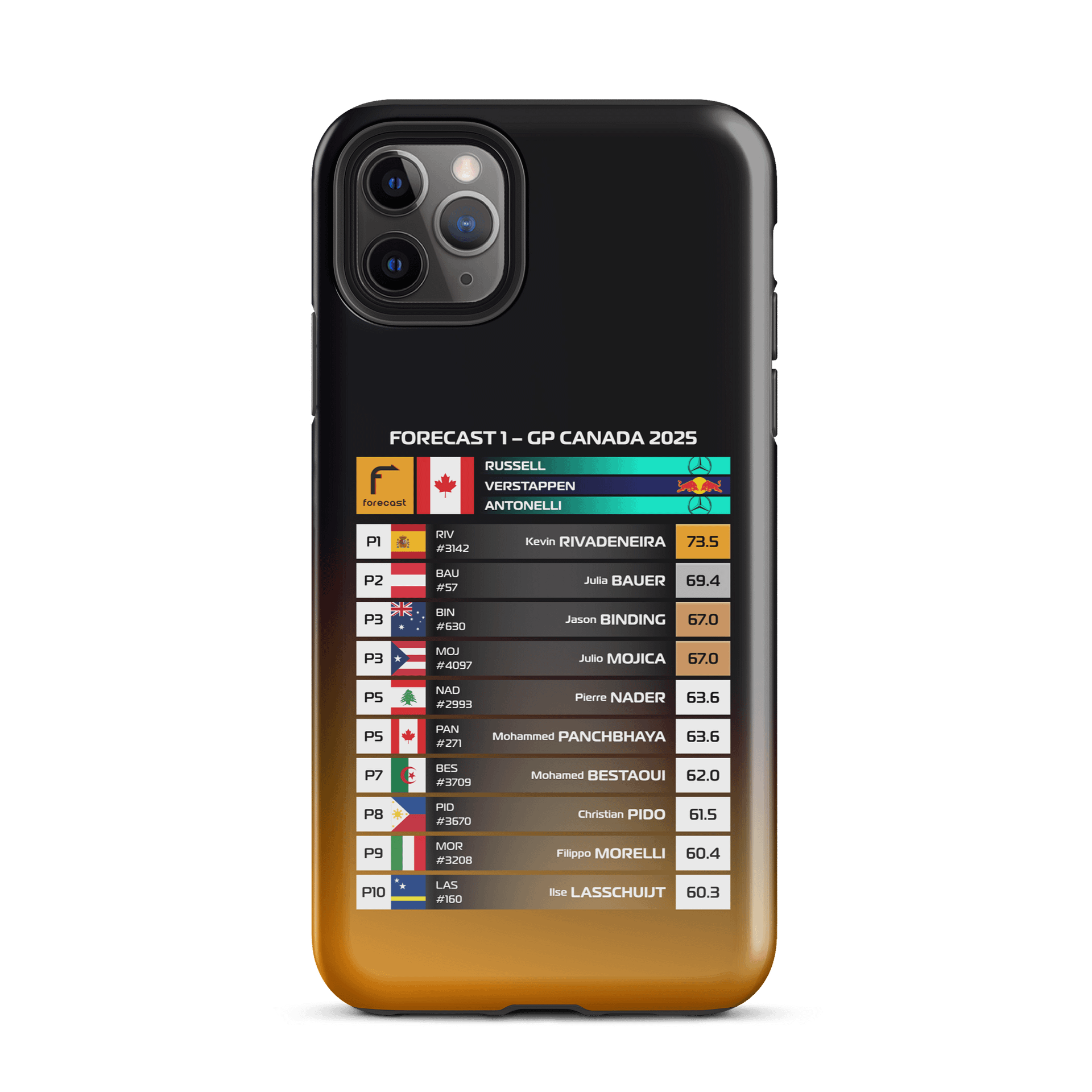 GP Canada 2025 iPhone Case product image (2)