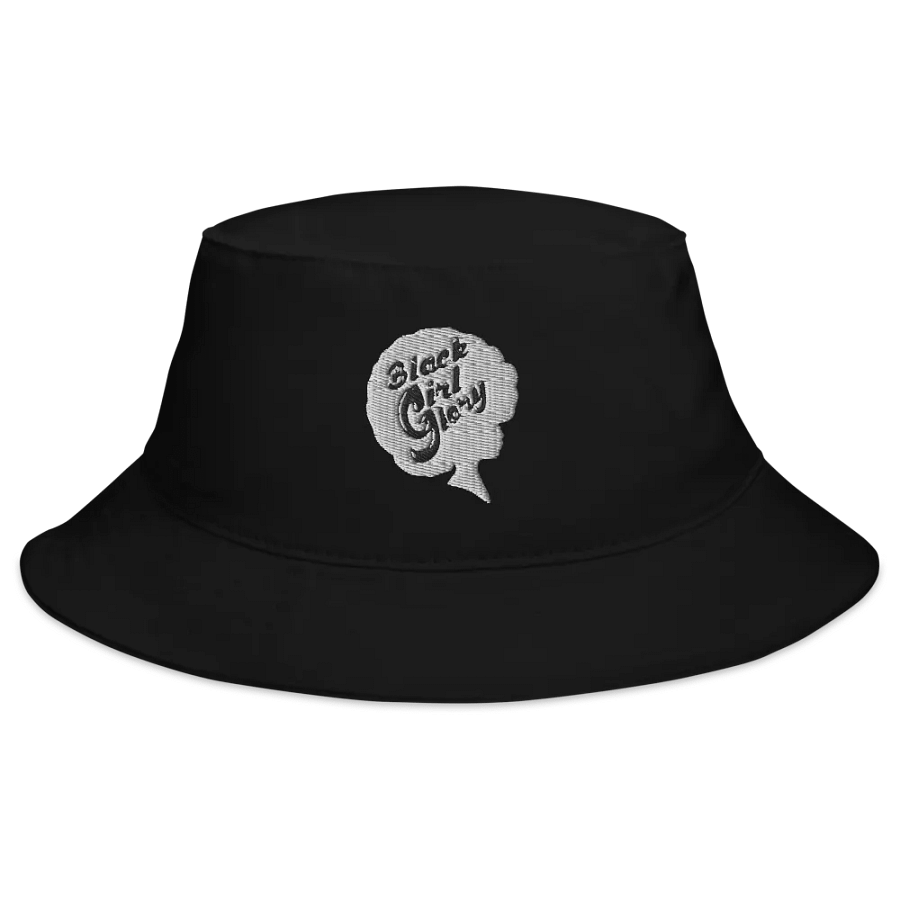 Black Girl Glory Bucket hat (B&W) product image (2)
