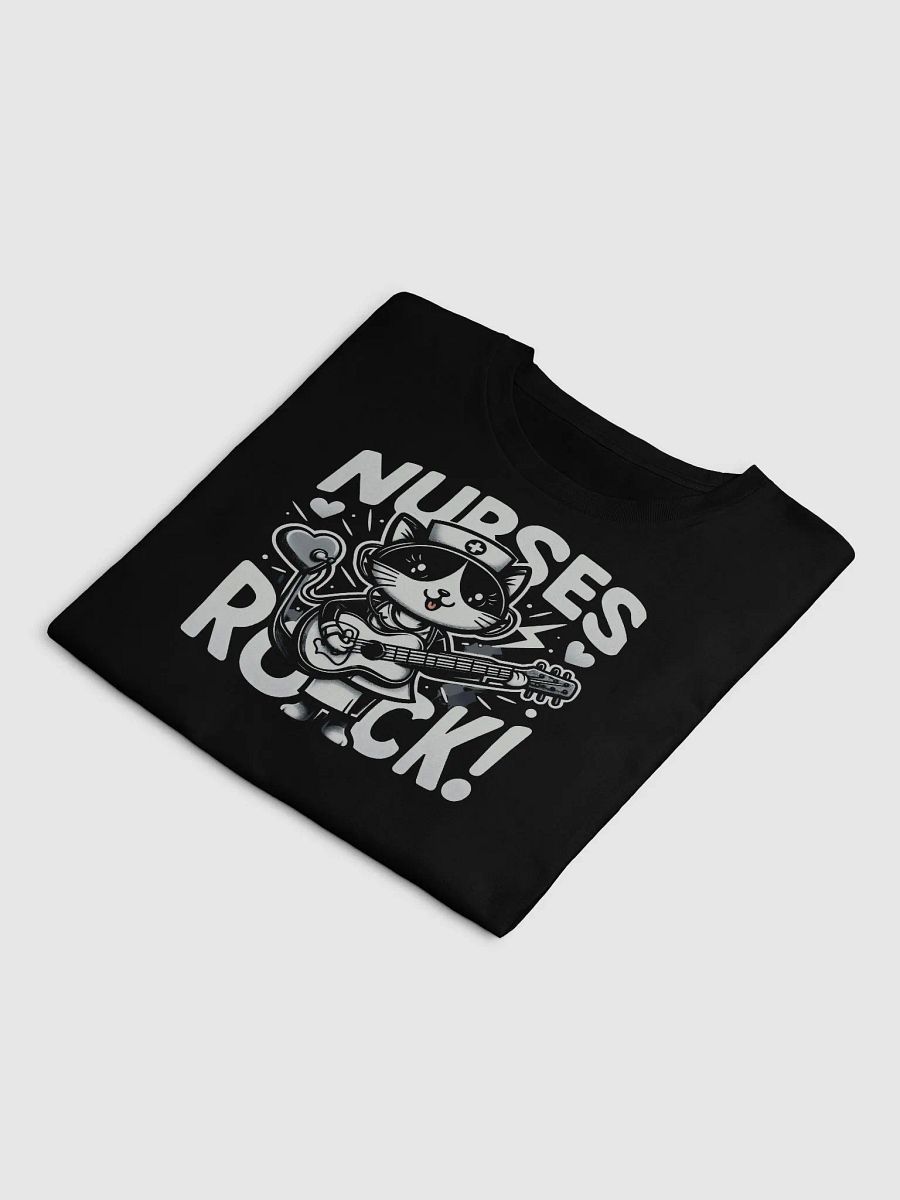 Nurse Rockstar Cat Women's Crop Top product image (12)