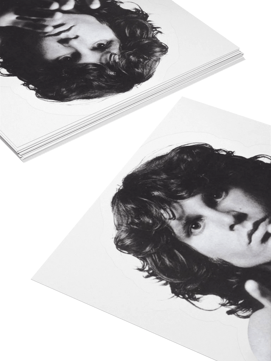 Jim Morrison Sticker – TheAmericanPoet | The Doors | Psychedelic Rock Icon | Kiss Cut Vinyl Stickers product image (8)