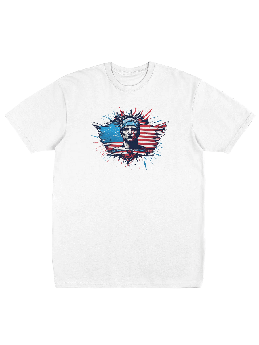 Liberty Graphic Tee, Stylish Men's USA Shirt, Perfect Patriotic Gift product image (2)