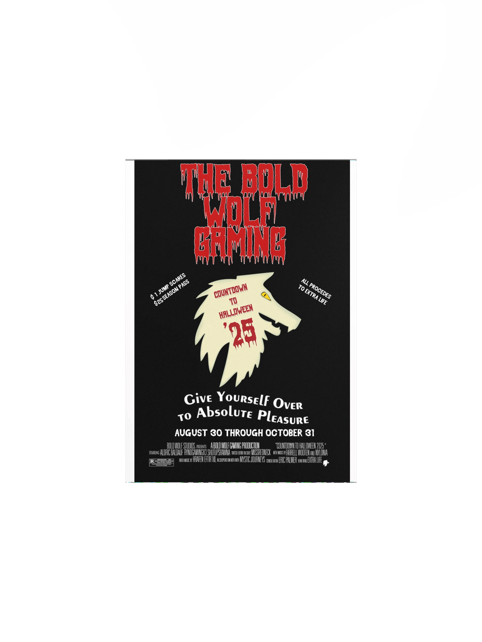 Countdown To Halloween '25 Movie Poster product image (3)