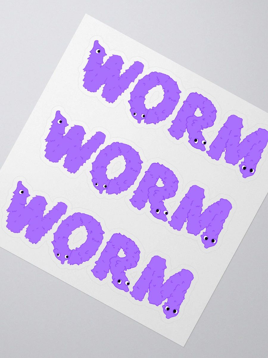 Worm Stickers product image (2)