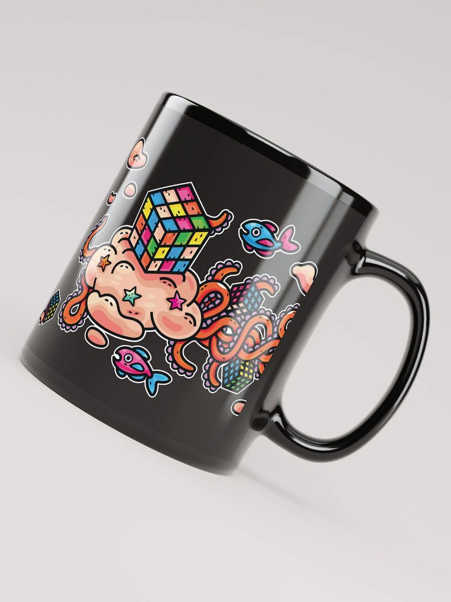 Octo Cube Solver - Quality Mug / Black product image (4)