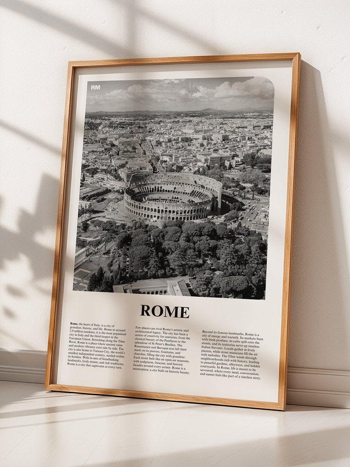Rome 01 Newspaper Poster product image (2)