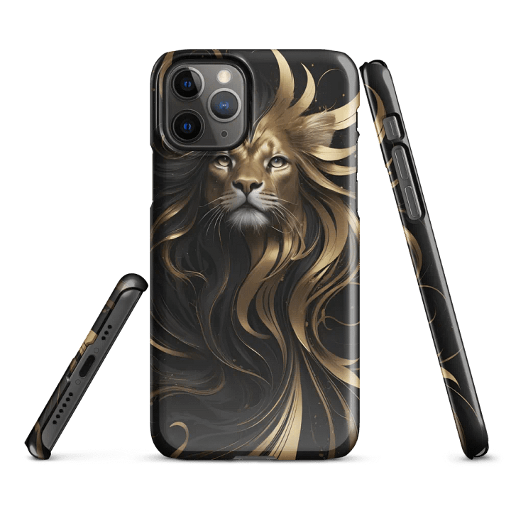 Snap Case for iPhone – The golden Lion product image (3)