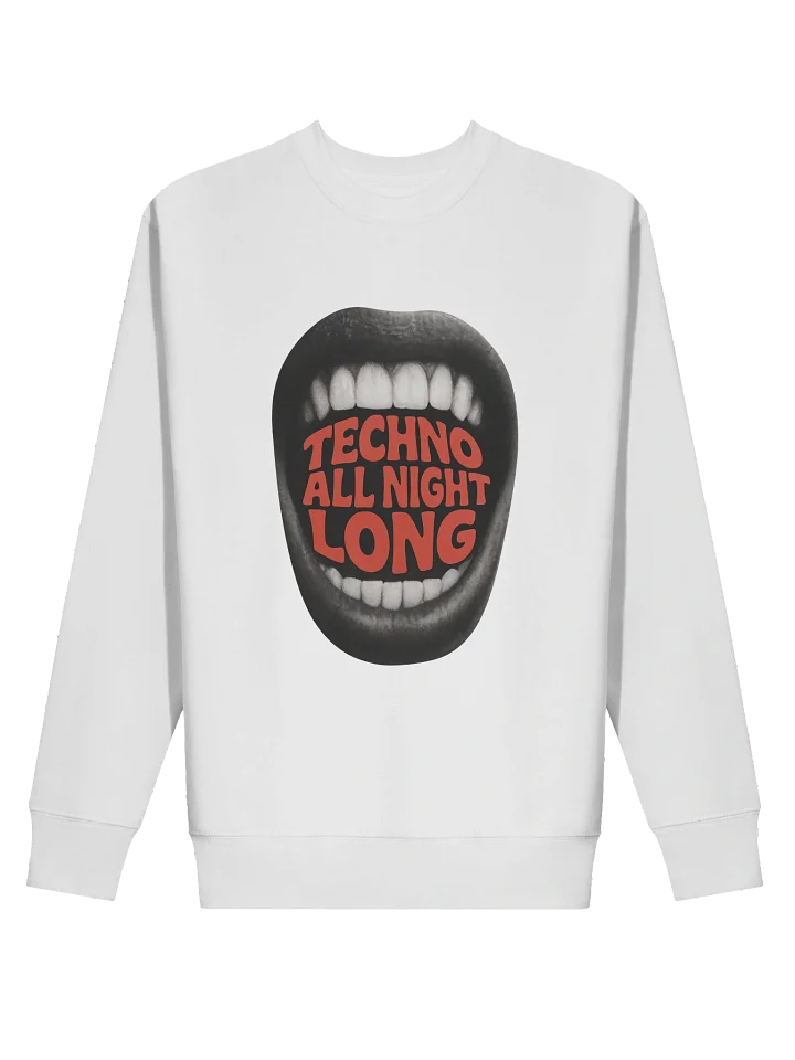 TECHNO ALL NIGHT LONG – Rave-Ready Statement Design product image (2)