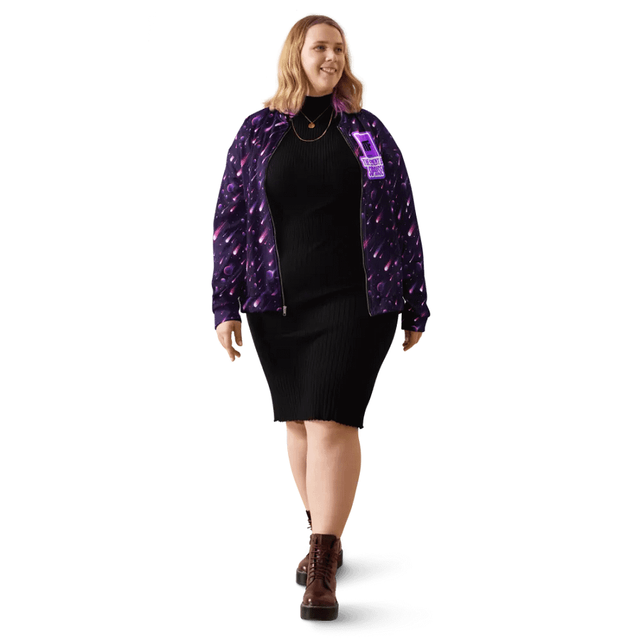 Funny WTF All Over Print Jacket product image (3)