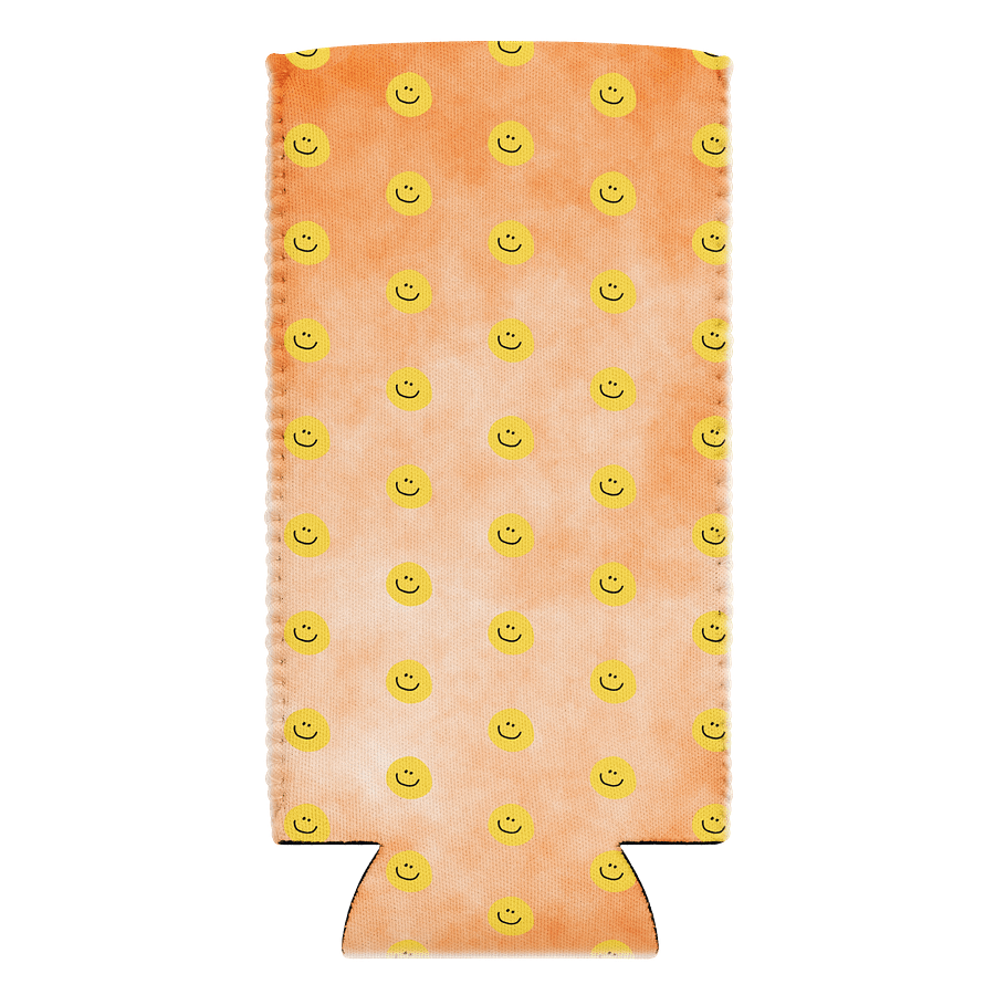 Smiley Tie Dye Coozie - Orange product image (1)