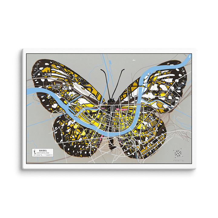 SCHMETTERLING • CANVAS Poster product image (2)