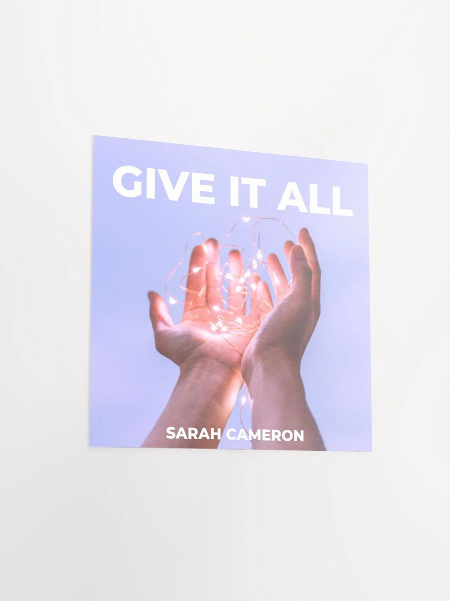 Give it All Poster product image (3)