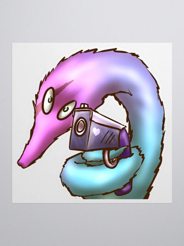 String Worm Gun Emote Sticker product image (1)