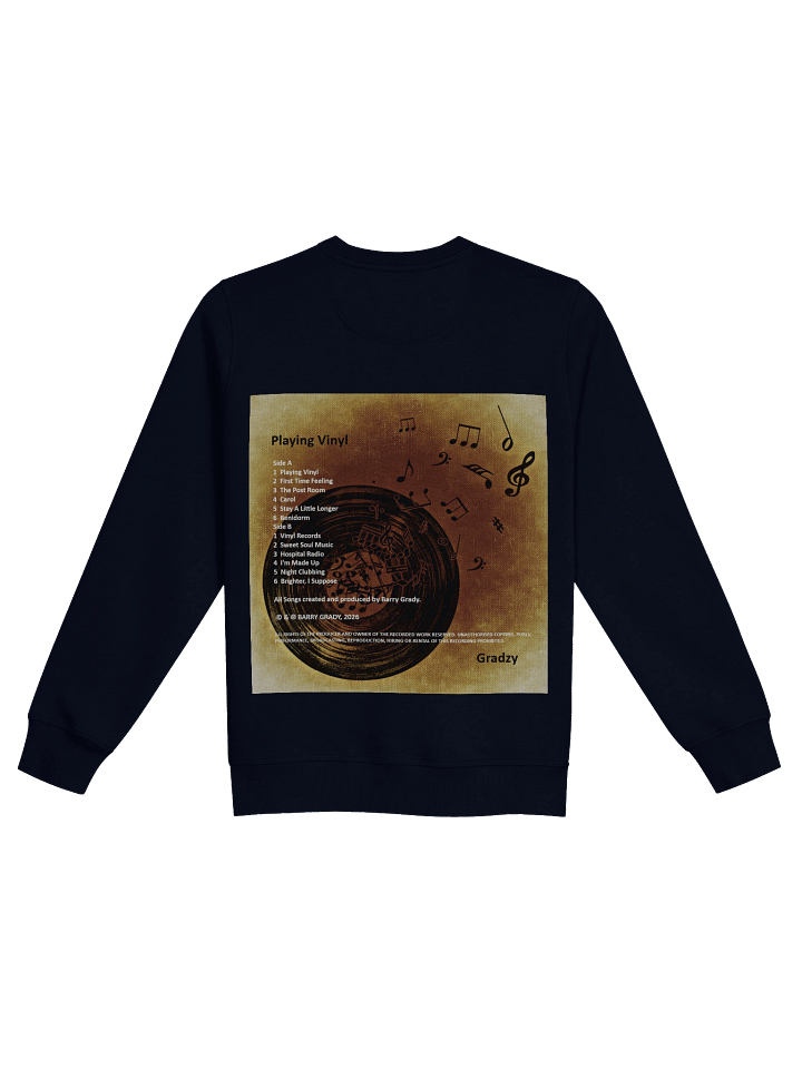 'Playing Vinyl' Sweatshirt product image (7)