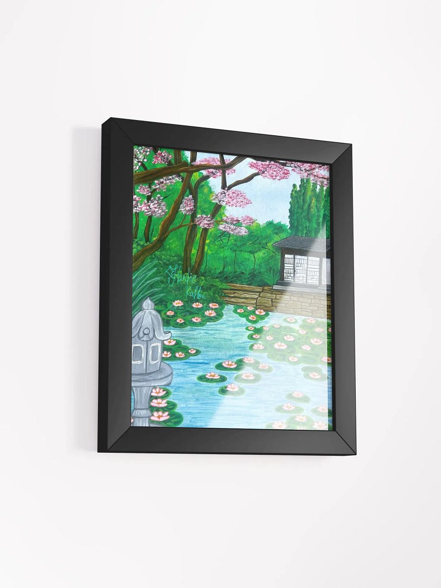 The Lotus Pond Framed Print product image (16)