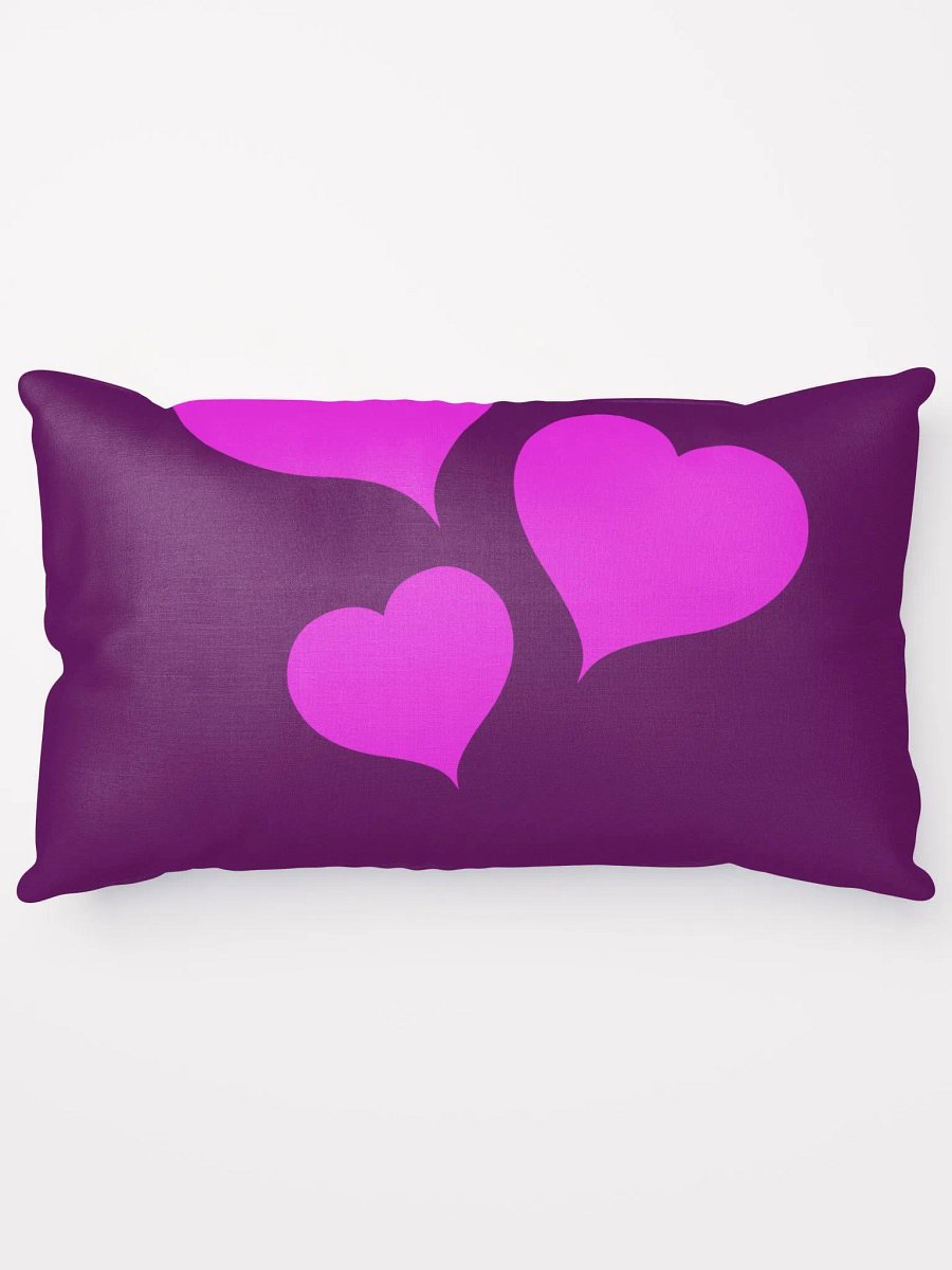 Heart throb deep purple pillows product image (5)