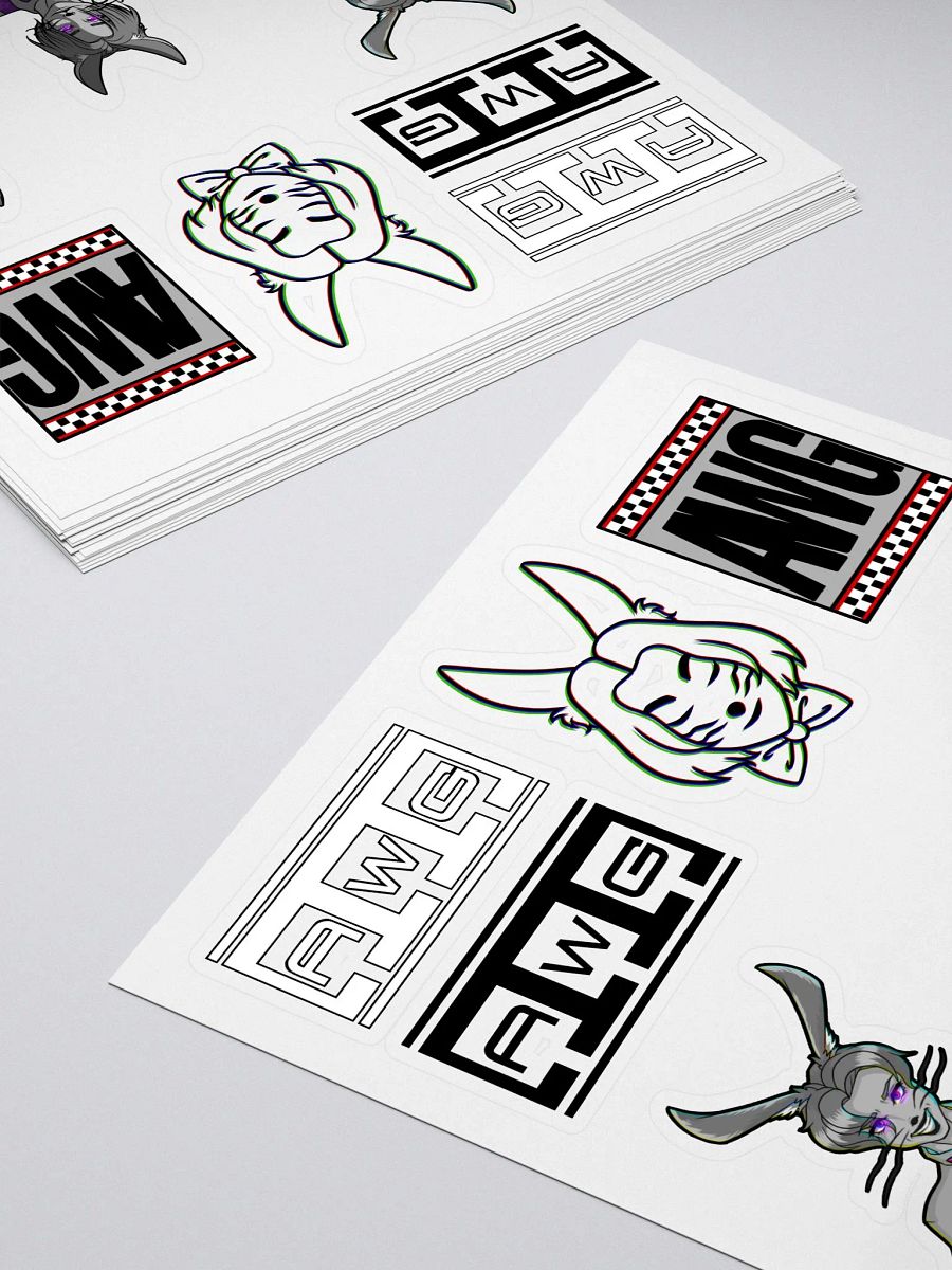 AWG Black Sticker Sheet product image (4)