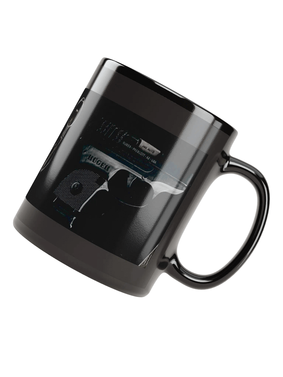 ROCK PAPER SCISSORS SHOOT mug.black product image (4)