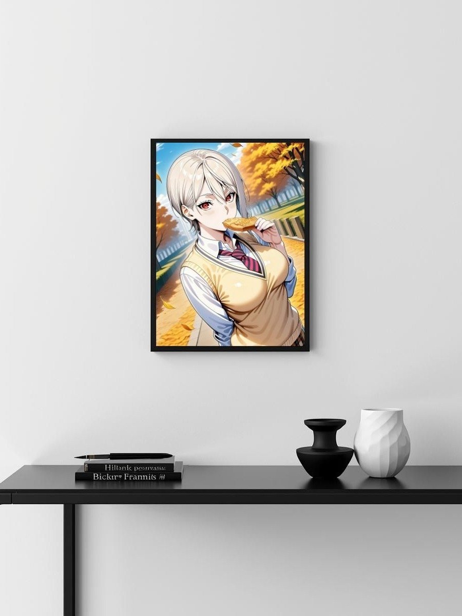 Food Wars Alice Autumn Taiyaki – Glossy 8x10 Metal Print product image (3)
