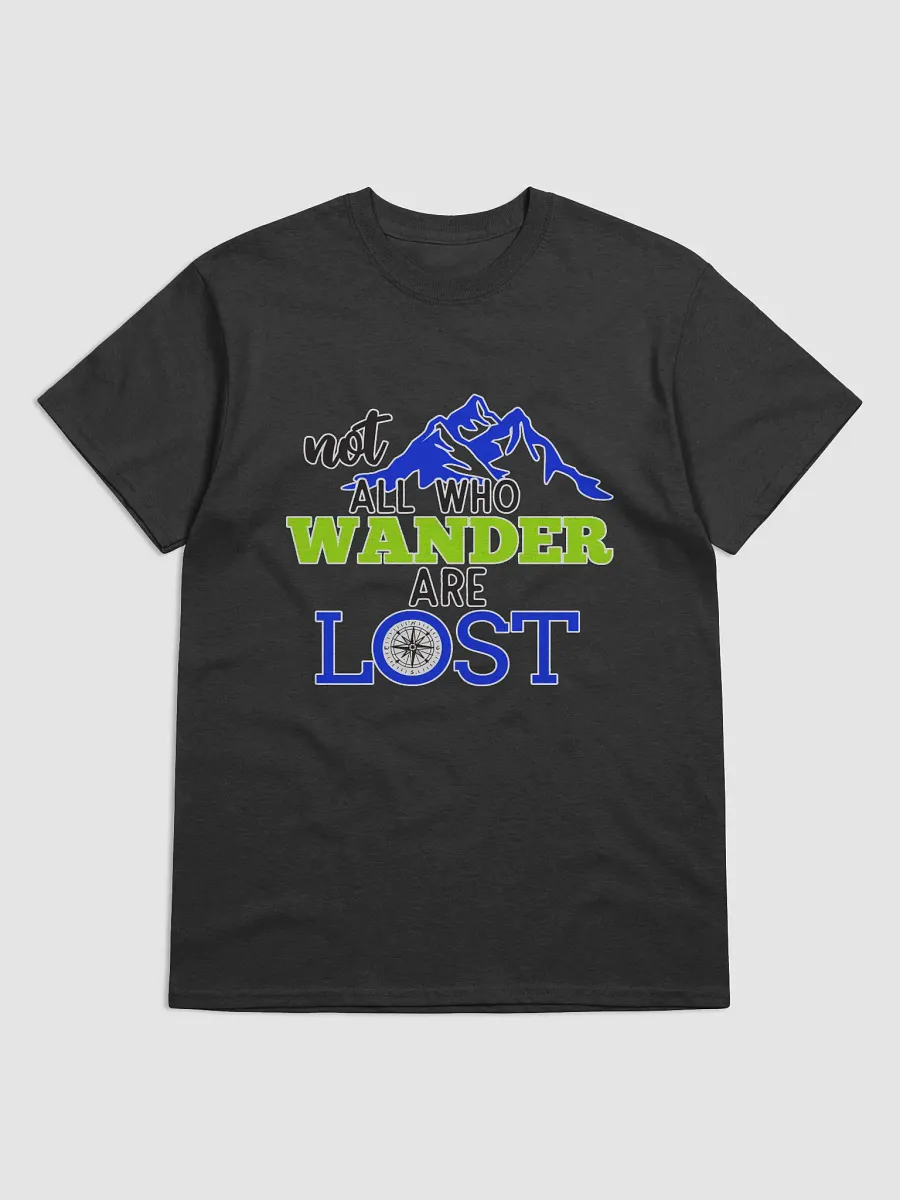 Not All Who Wander Are Lost v2 Mountain Tee product image (9)