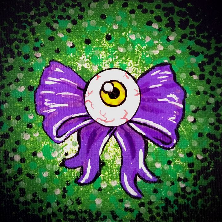 Eyebow Purple/Green Print product image (2)