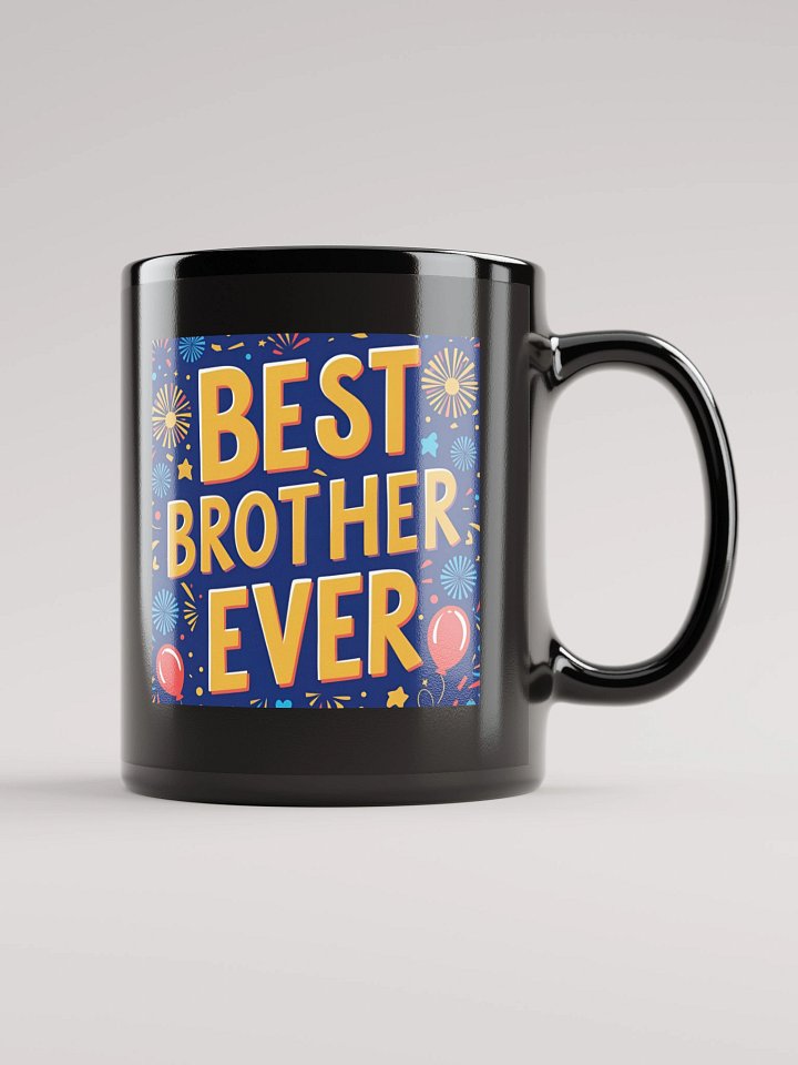 Glossy Black Mug - Your Stylish Morning Companion product image (2)