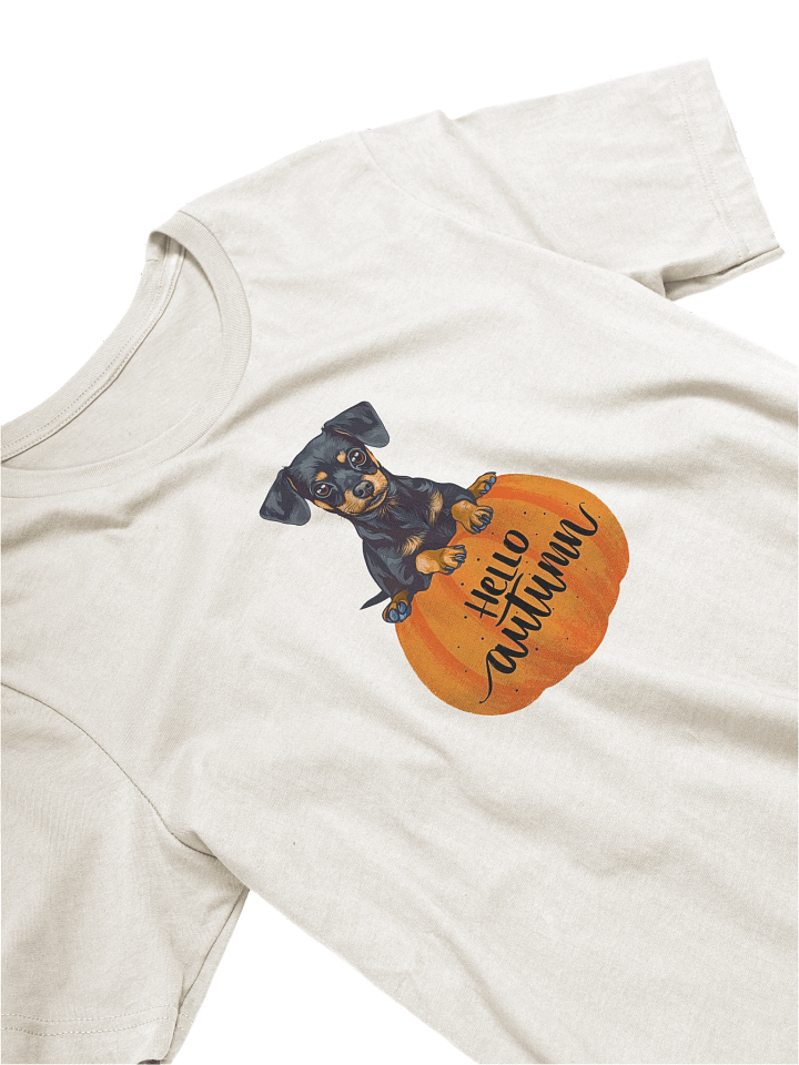 Hello Autumn Chiweenie Graphic Tee - Sit Stay Slay Collection product image (1)