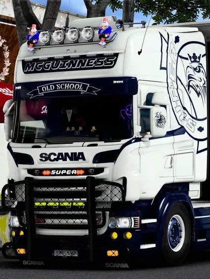 ETS2 Skin Scania V8 RJL Vabis Topline LCB product image (1)