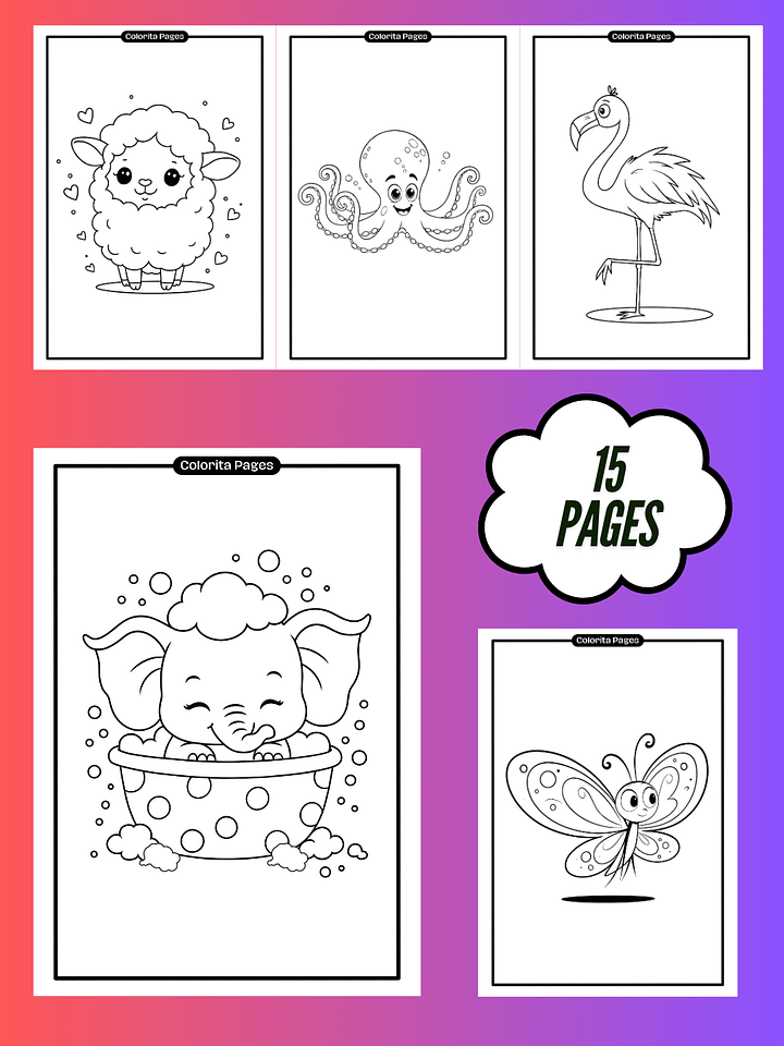 Cute Animals Second Edition product image (1)