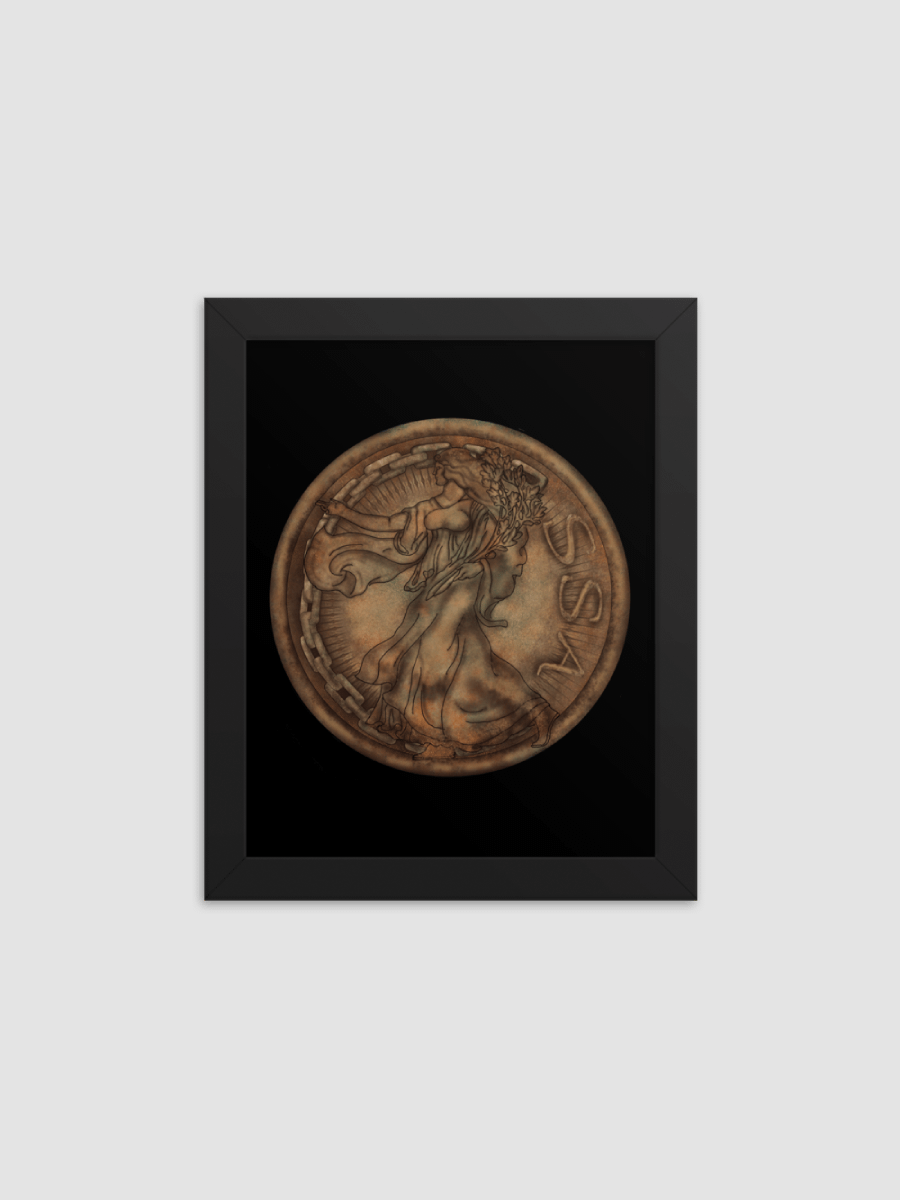 SSA Coin Framed product image (1)