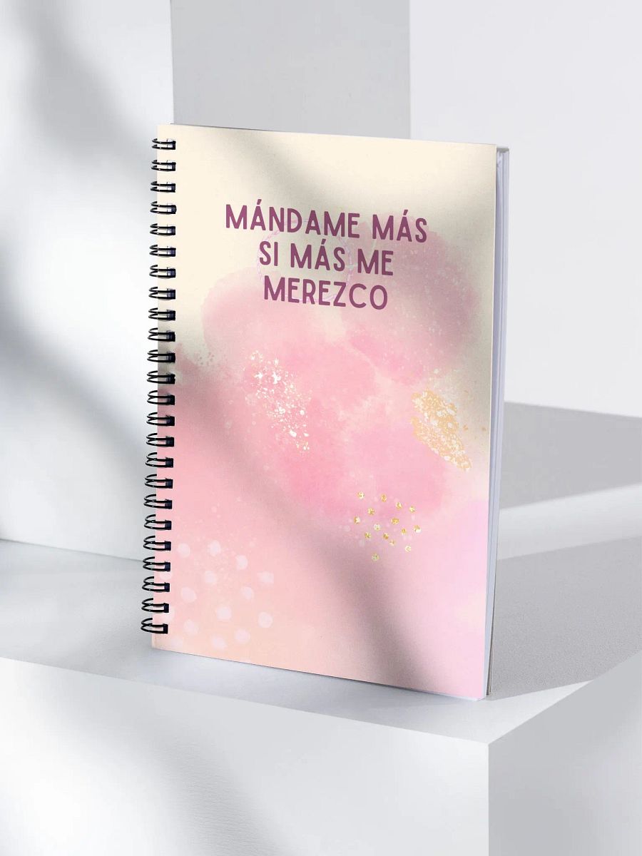 Libreta Mándame Más Si Más Me Merezco product image (4)