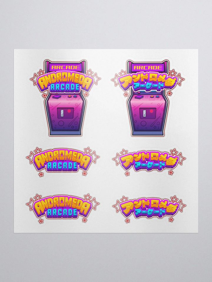 Andromeda Arcade Stickers product image (1)