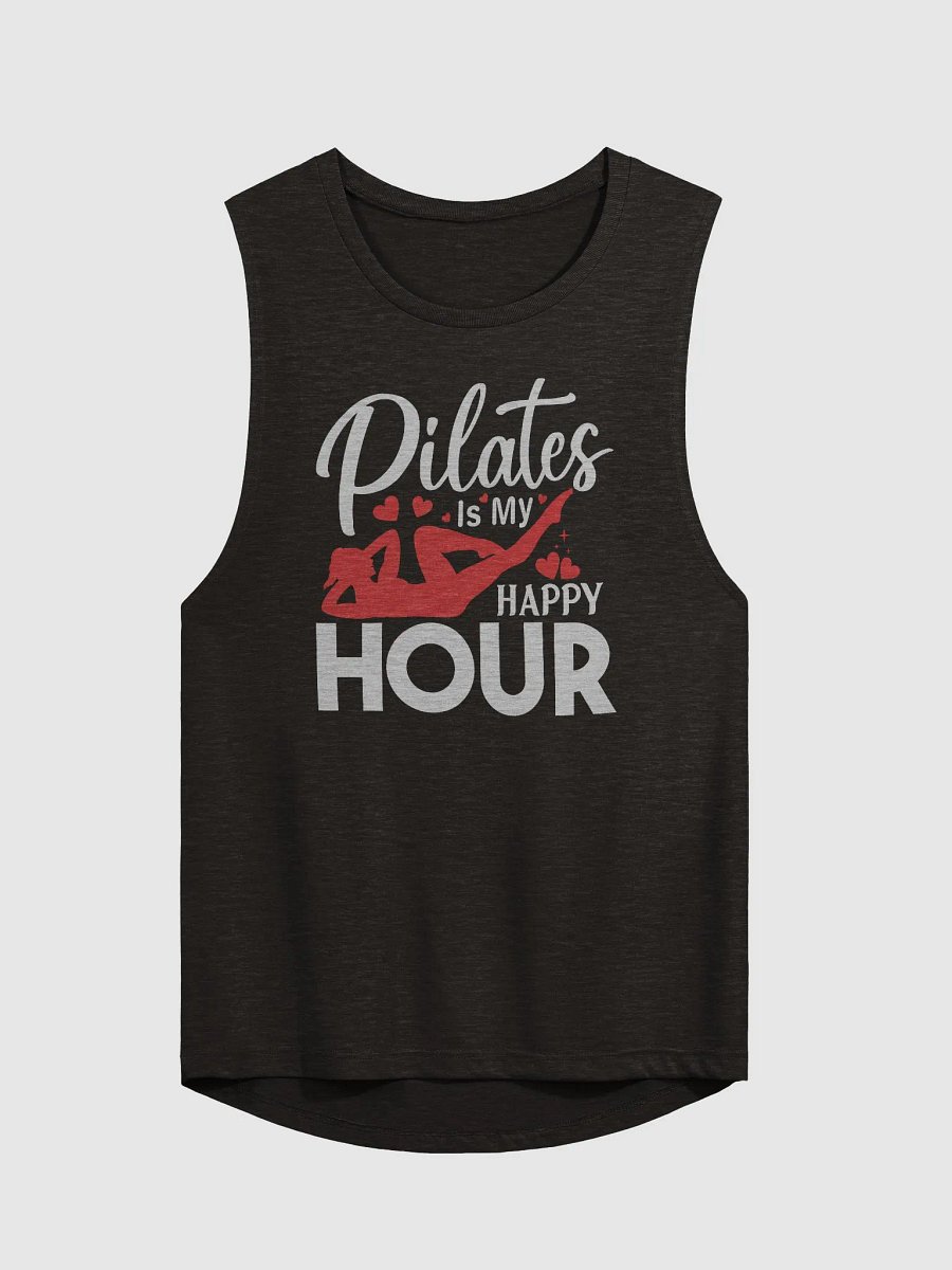 Pilates is My Happy Hour Muscle Tank - Bella+Canvas 8803 product image (2)