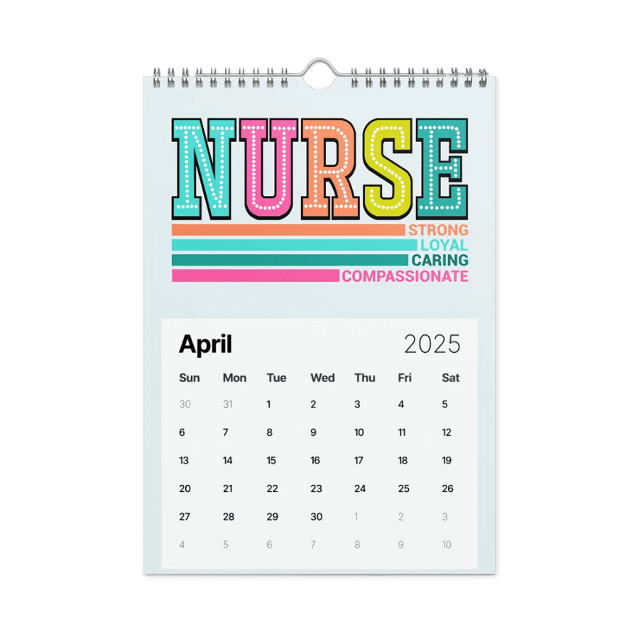 2025 Nurse Wall Calendar product image (9)