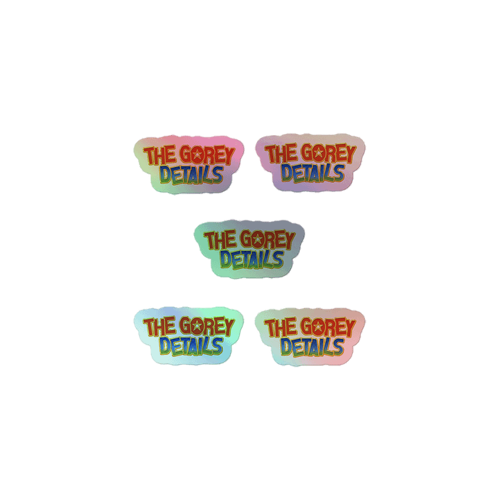 Get ready, GO! - Kiss-Cut Holographic Sticker Sheet product image (1)