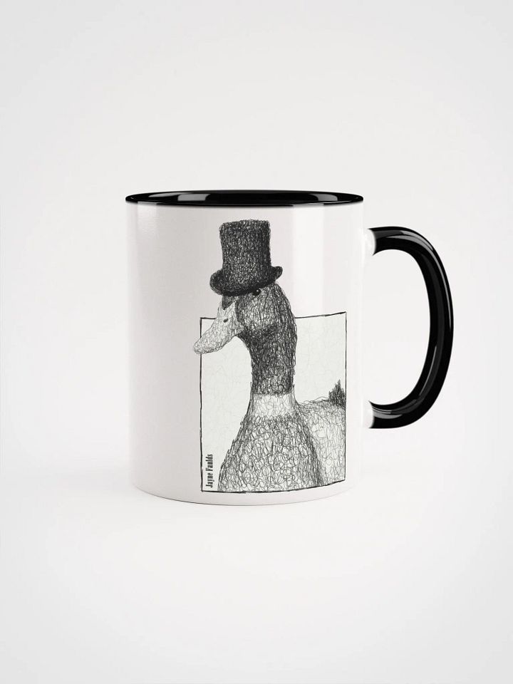Feathered Gentleman White Mug product image (1)