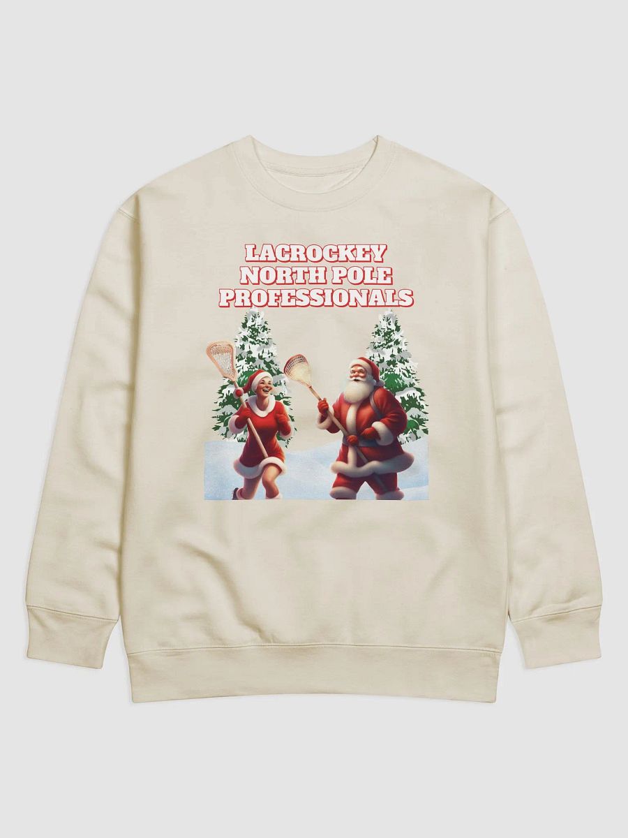 North Pole Lacrockey - Mr and Mrs Claus Sweatshirt product image (6)
