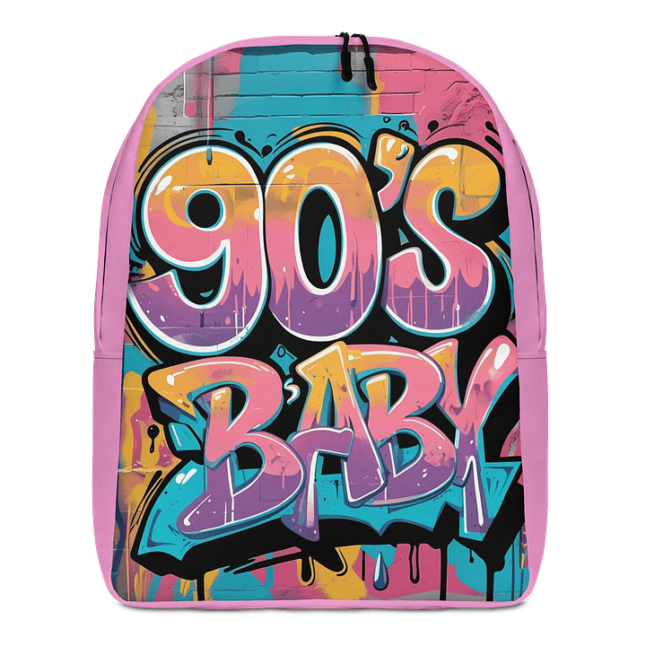 90's Baby Graffiti All-Over Backpack product image (1)