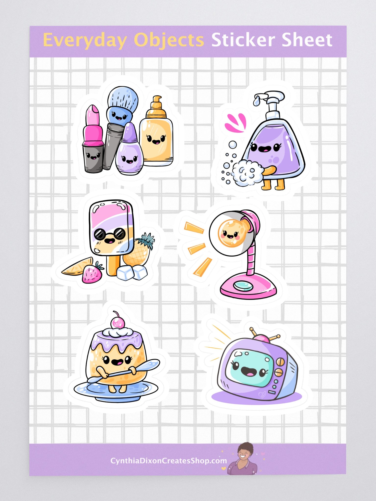 Everyday Objects Sticker Sheet product image (3)
