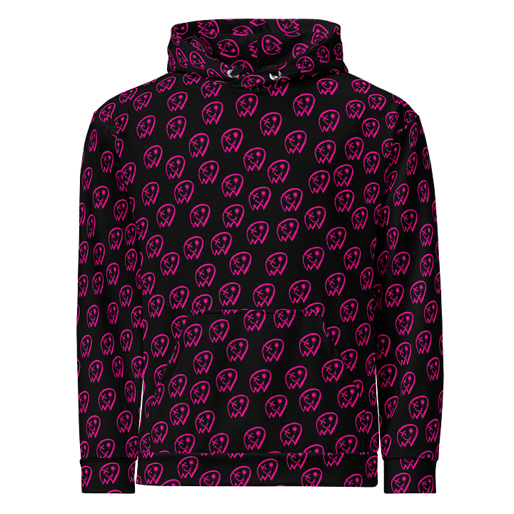 Ghost Haunt Pink Ghost Unisex Hoodie product image (1)