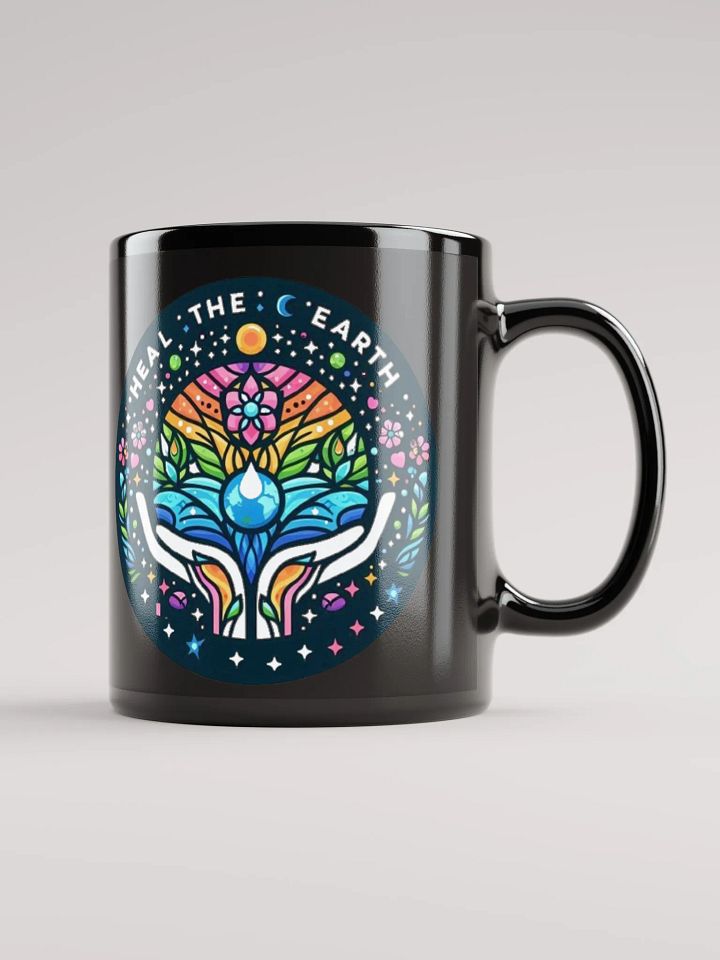 Heal the Earth Floral Mug product image (1)