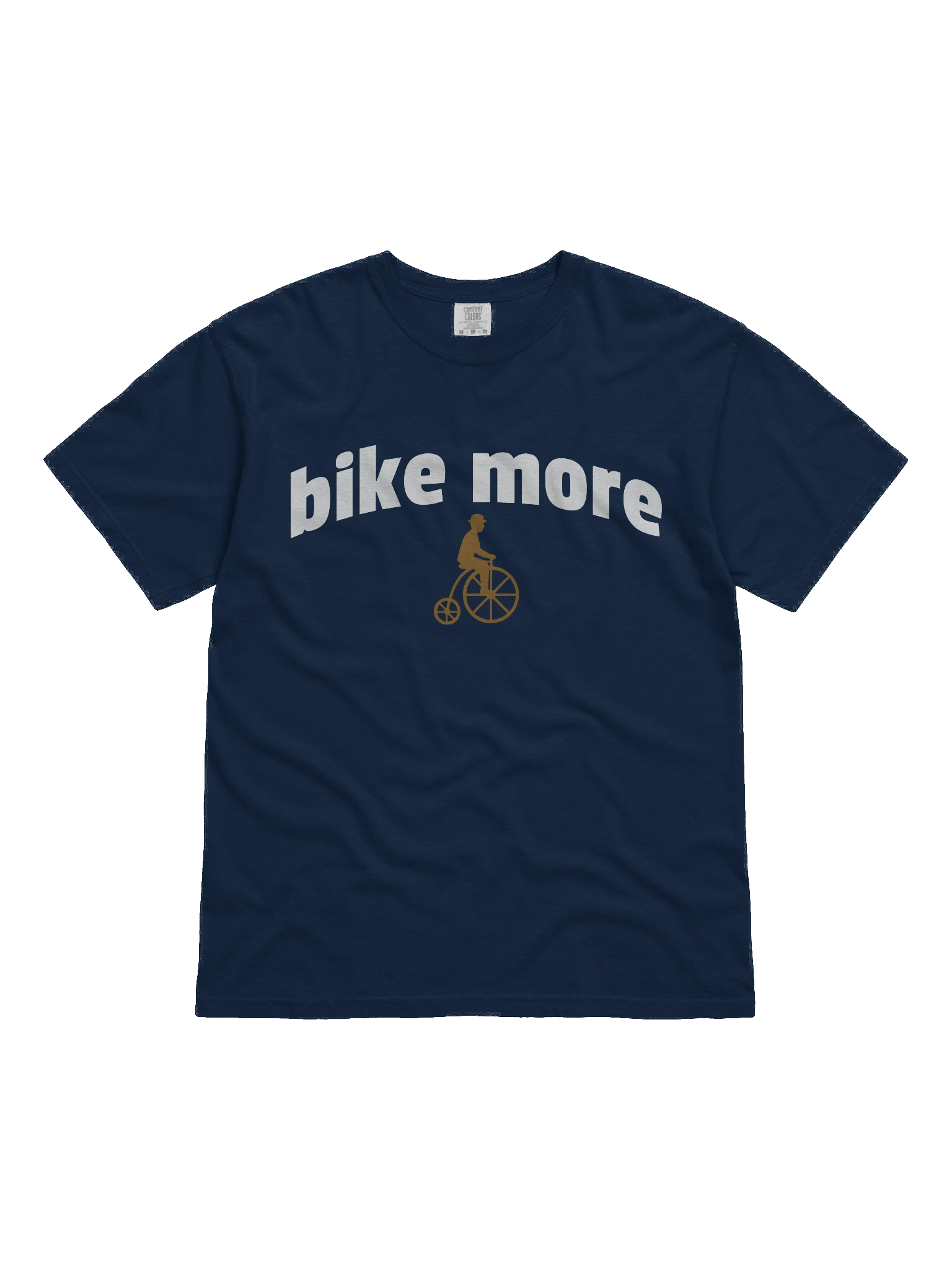 Bike More T-Shirt – Vintage Penny-Farthing Cycling Tee, Retro Bicycle Shirt, Bike Lover Gift product image (1)