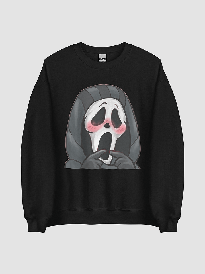 [Ghostface UwU] Unisex Crew Neck Sweatshirt product image (2)